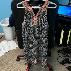 Colorful sleeveless dress